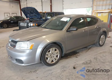 2013 Dodge Avenger Se V6 from USA, damaged, VIN 1C3CDZAG0DN749637